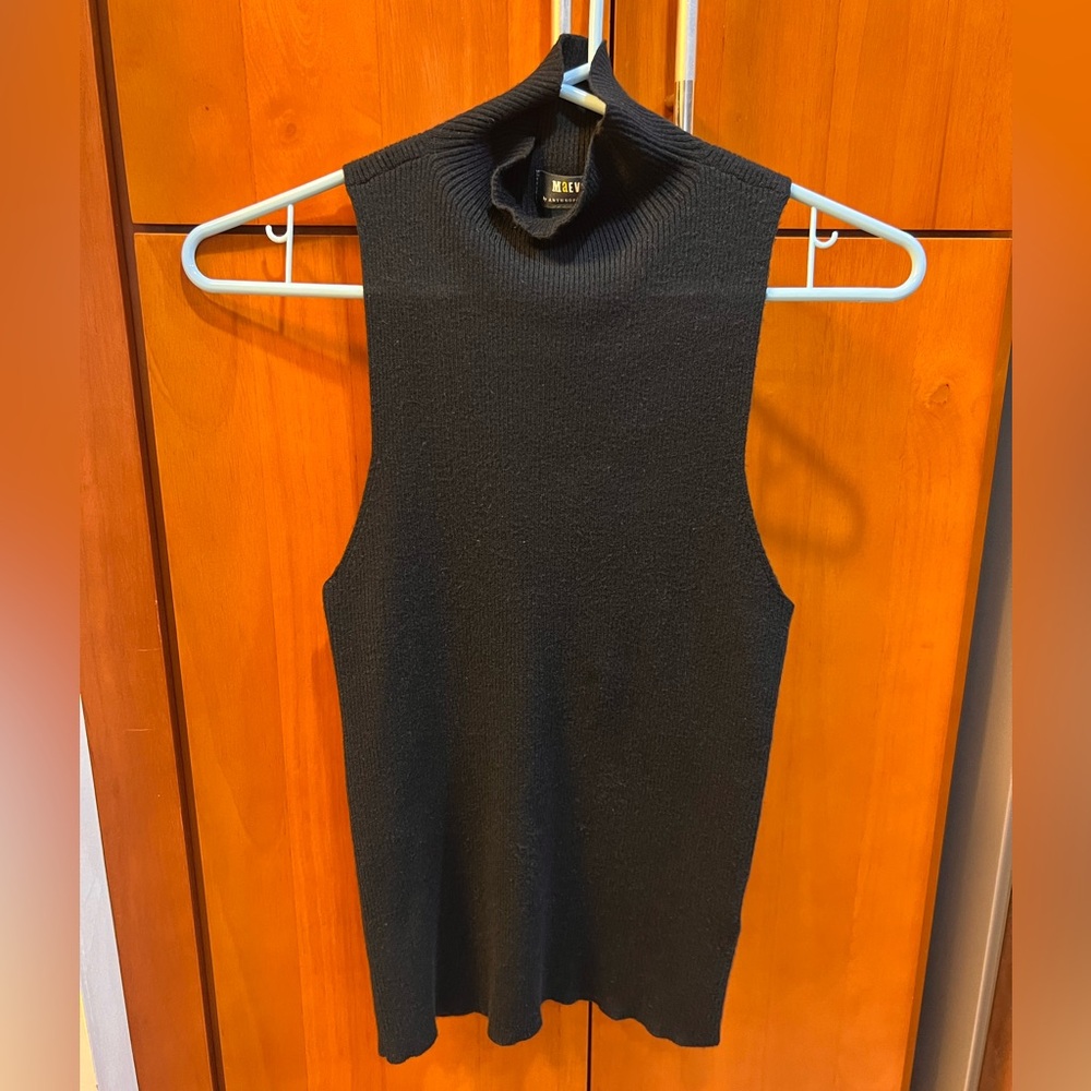SALE🥳 Women’s turtle neck blouse, Black, Maeve Anthropologie, Medium
